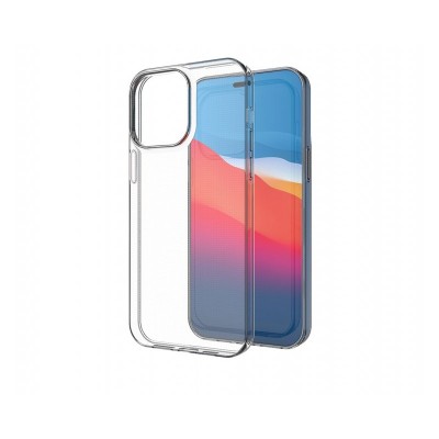 Husa iPhone 14 Pro Max, Silicon Premium, Transparent